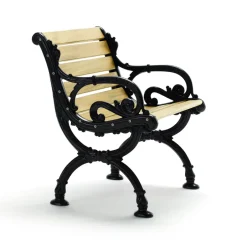 Butaca Byarum, Pino impregnado, soporte negro*Byarums bruk Online
