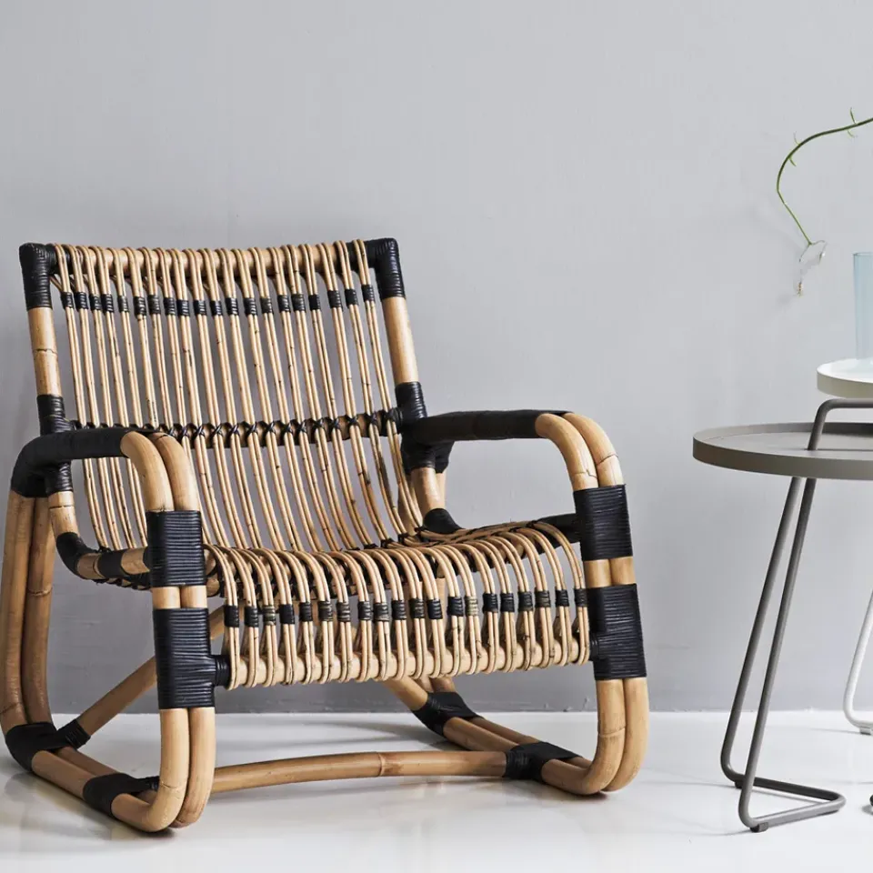 Butaca Curve, Lava grey*Cane-line Sale
