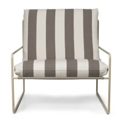 Butaca Desert, Cash stripe-chocolate*Ferm Living Sale