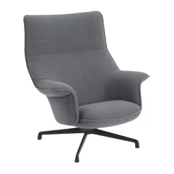 Butaca Doze swivel base, Ocean 80-anthracite black*Muuto Discount