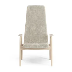 Butaca Lamino roble pigmentado blanco/piel de oveja, Moonlight*Swedese Discount