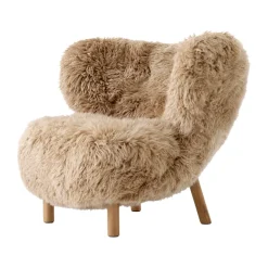 Butaca Little Petra VB1, Roble aceitado-Sheepskin honey*&Tradition Clearance