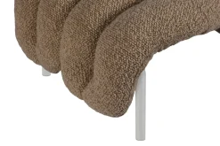 Butaca Lounge + ottoman Puffy, Sawdust-acero inoxidable*Hem Online