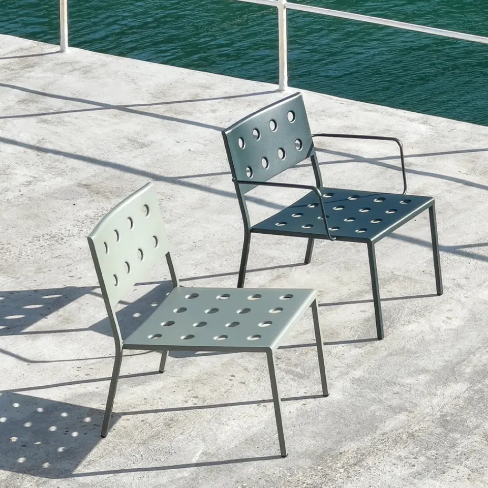 Butaca lounge Balcony, desert green*HAY Hot