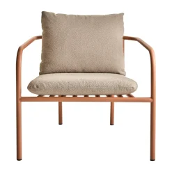 Butaca Lounge Bendt, Teddy beige-peach*Brafab Sale
