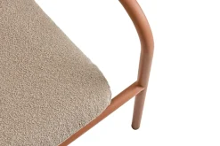 Butaca Lounge Bendt, Teddy beige-peach*Brafab Sale