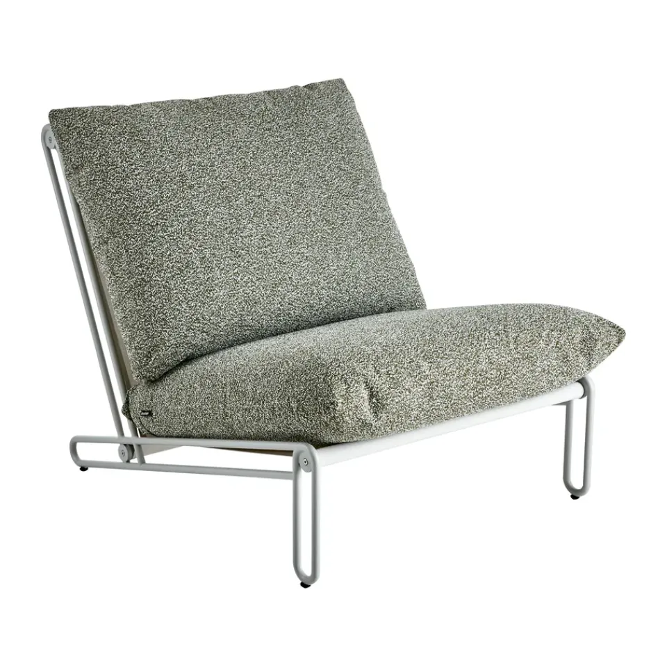 Butaca Lounge Blixt, Light grey-teddy verde*Brafab Clearance