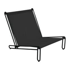 Butaca Lounge Blixt, Negro-sky grey*Brafab New