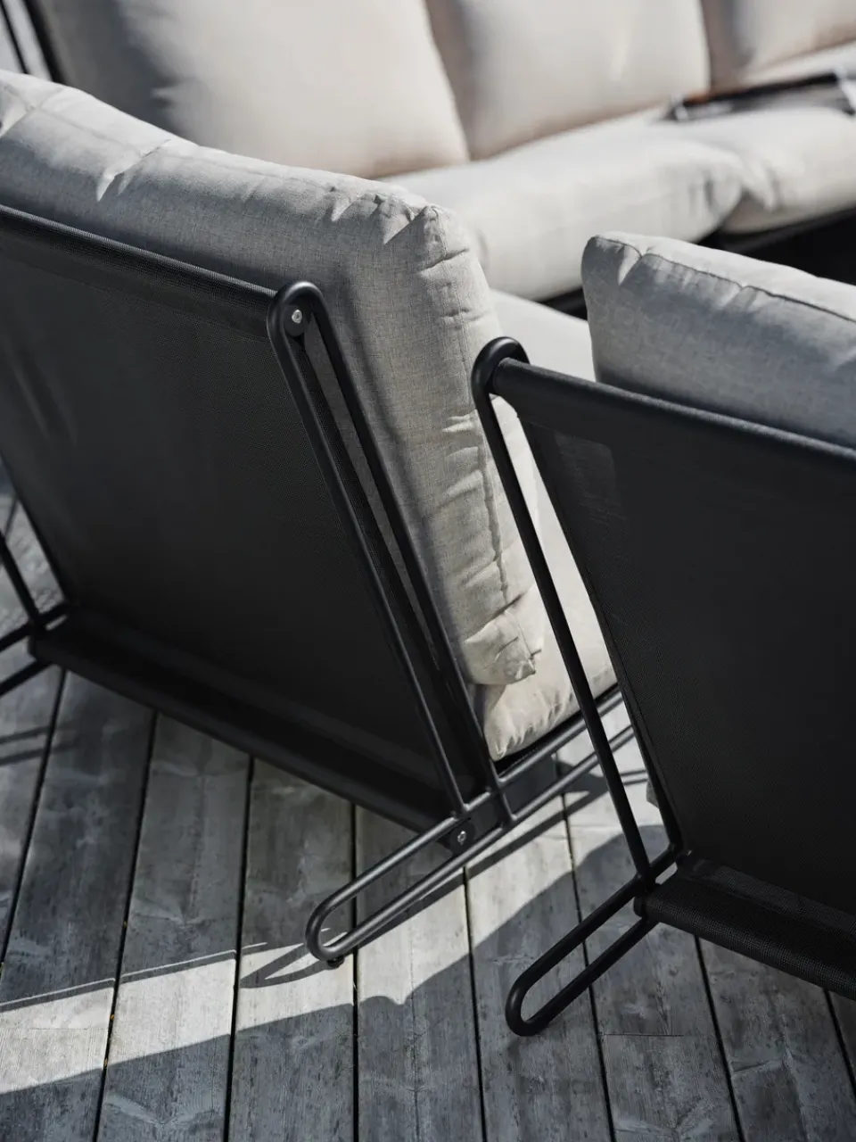 Butaca Lounge Blixt, Negro-clay*Brafab Discount