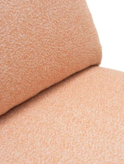Butaca lounge Blixt, Pearl white-teddy orange*Brafab Clearance