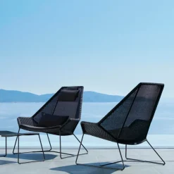 Butaca Lounge Breeze weave, White grey*Cane-line Hot