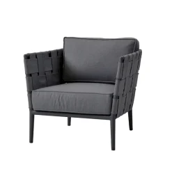 Butaca Lounge Conic, Grey, incl. cojines*Cane-line Hot