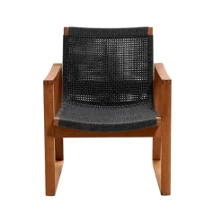 Butaca Lounge Endless, Dark grey, teakstativ*Cane-line Discount