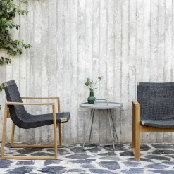 Butaca Lounge Endless, Dark grey, teakstativ*Cane-line Discount