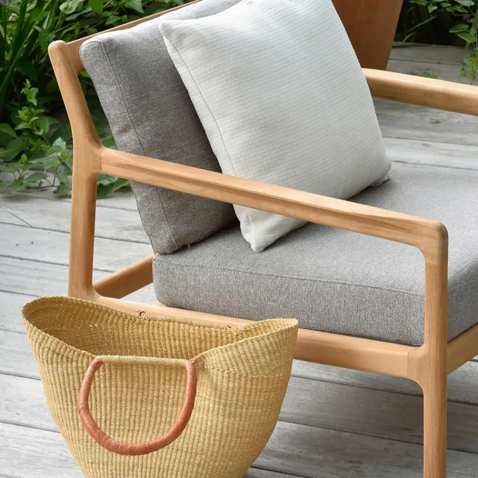 Butaca Lounge Jack outdoor teak, Mocha*Ethnicraft Discount
