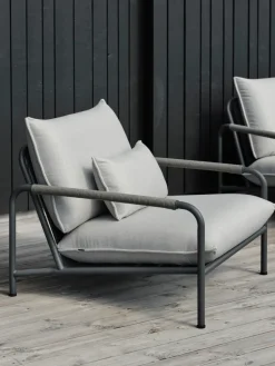 Butaca Lounge Lerberget, Anthracite-fresno*Brafab Sale
