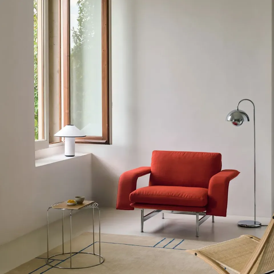 Butaca Lounge Meantime AV29, Pol. aluminium-Fiord 0571*&Tradition Best