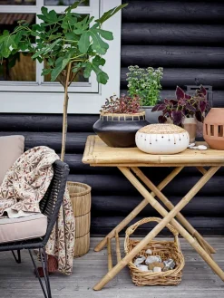 Butaca Lounge Mundo, Black-beige*Bloomingville Clearance