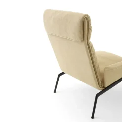 Butaca lounge Muno LN17 High back, Warm black-Clay 0007*&Tradition New