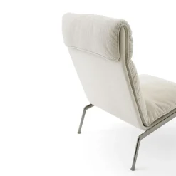 Butaca lounge Muno LN16 High back, Dark chrome-Cifrado 0221*&Tradition