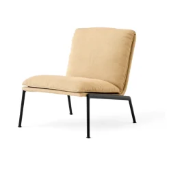 Butaca lounge Muno LN18, Warm black-Clay 0007*&Tradition Discount