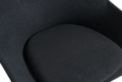 Butaca Lounge O2 Lounge Chair, Soft black-acero lacado*HAY Hot