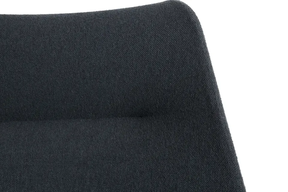Butaca Lounge O2 Lounge Chair, Soft black-acero lacado*HAY Hot