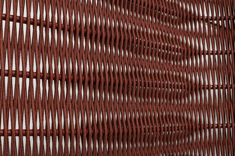 Butaca Lounge Palissade Cord Low, Iron red*HAY Discount