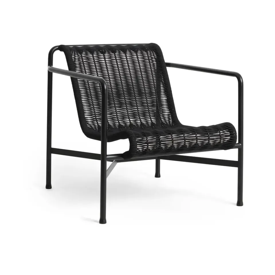 Butaca Lounge Palissade Cord Low, Anthracite*HAY Hot