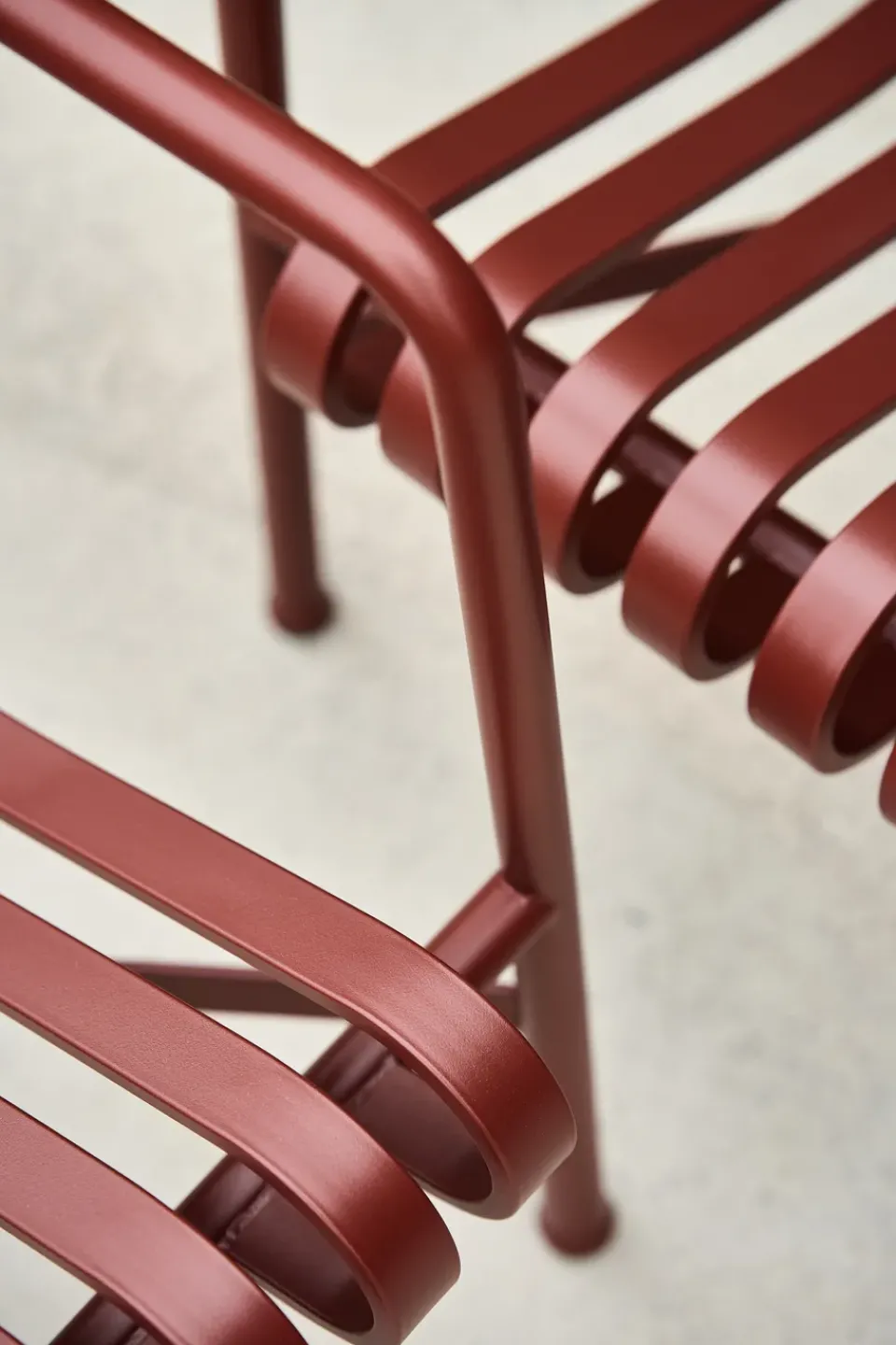 Butaca Lounge Palissade Low, Iron red*HAY Outlet