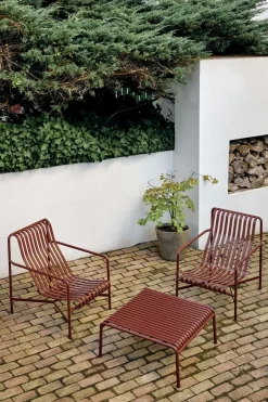 Butaca Lounge Palissade Low, Iron red*HAY Outlet
