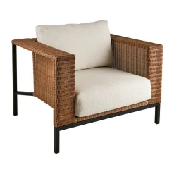 Butaca Lounge Shell, Teddy rice-*Brafab Hot
