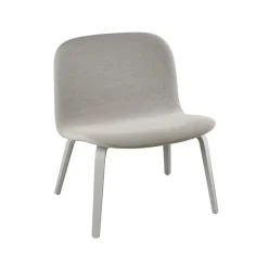 Butaca Lounge Visu asiento tapizado, Steelcut trio 133-Grey*Muuto Best