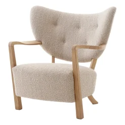 Butaca Lounge Wulff Lounge Chair ATD2, roble aceitado-Karakorum*&Tradition Online