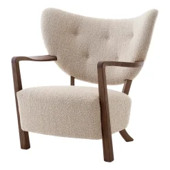 Butaca Lounge Wulff Lounge Chair ATD2, nogal aceitado-Karakorum*&Tradition