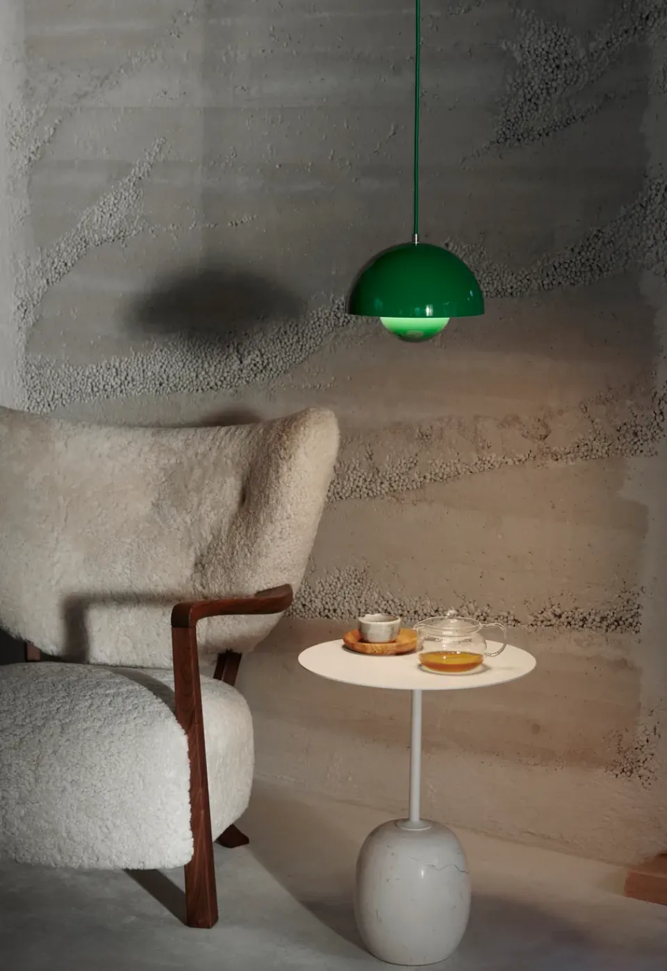 Butaca Lounge Wulff Lounge Chair ATD2, nogal aceitado-Moonlight*&Tradition