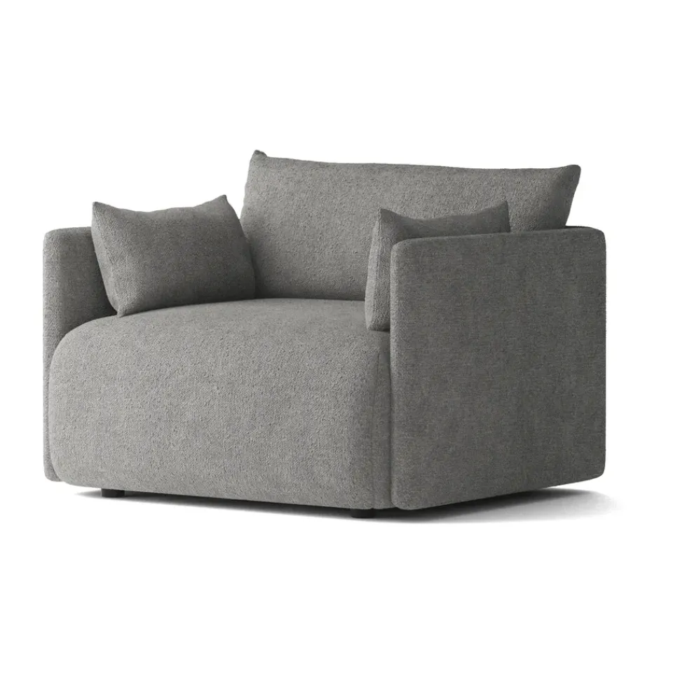 Butaca Offset, Audo Bouclé 16 Dark grey*Audo Copenhagen