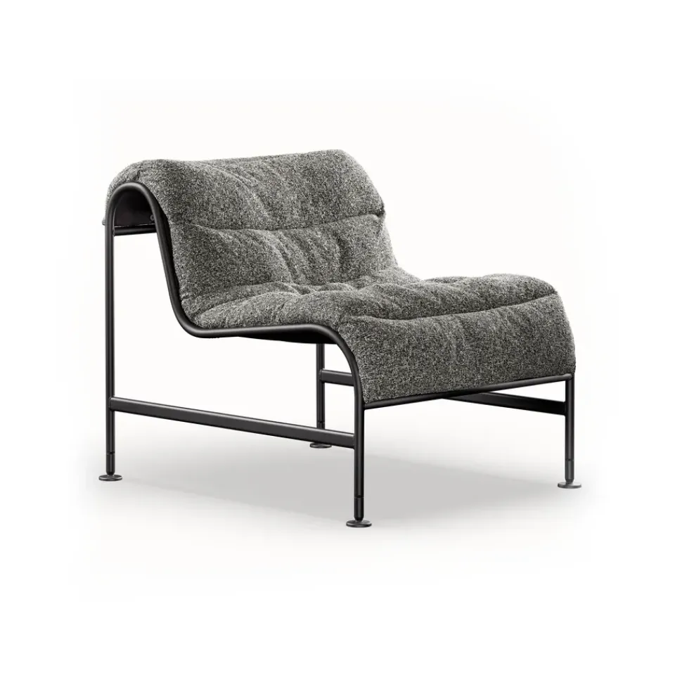 Butaca Sunny, Zero negro–estructura mate negra*Lammhults Hot