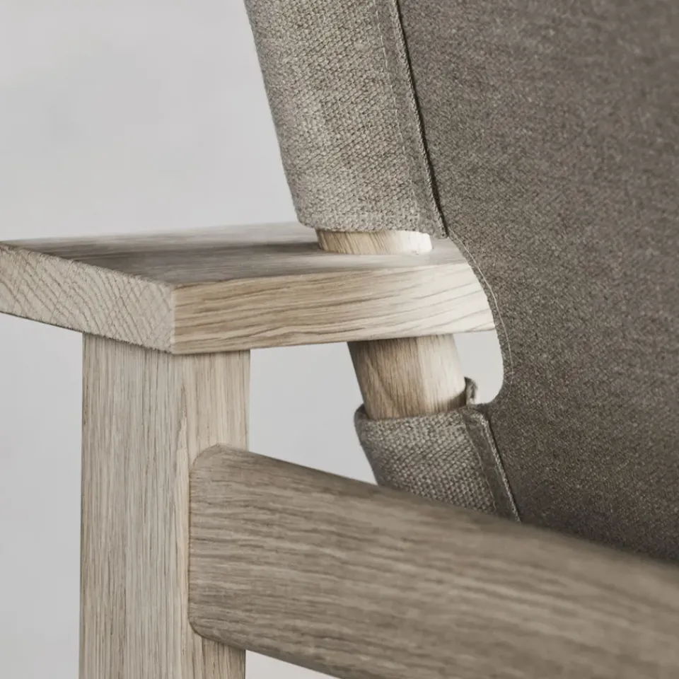 Butaca The Canvas Chair, Estructura Canvas natural aceitada clara*Fredericia Furniture Best