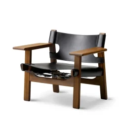 Butaca The Spanish Chair, Cuero - roble ahumado*Fredericia Furniture Best