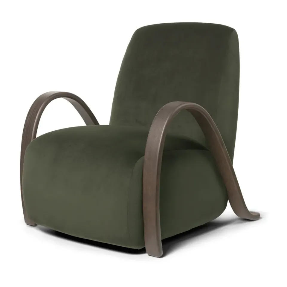 Buur lounge chair Rich Velvet, Pino*Ferm Living Clearance