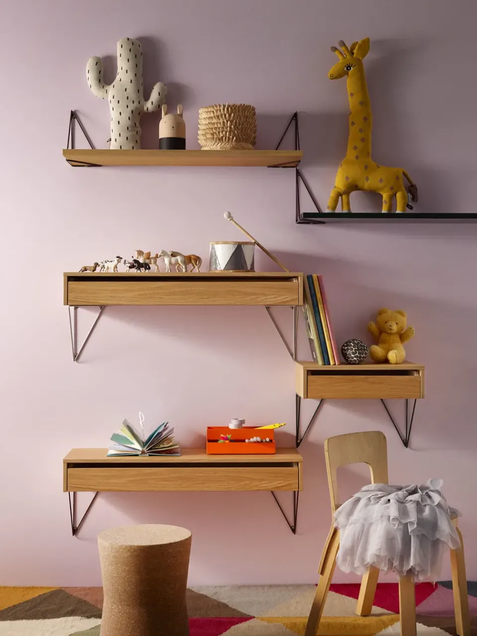 Cajón Pythagoras L, roble*Maze Outlet