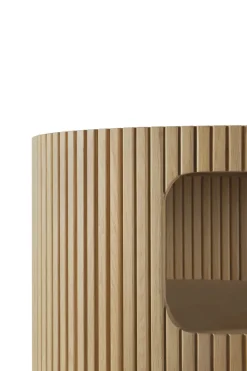 Cajonera Boomerang con cerradura, Roble, Ø45 cm*Ethnicraft Online