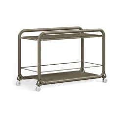 Carrito con ruedas Tension, gris verdoso*Lammhults Sale