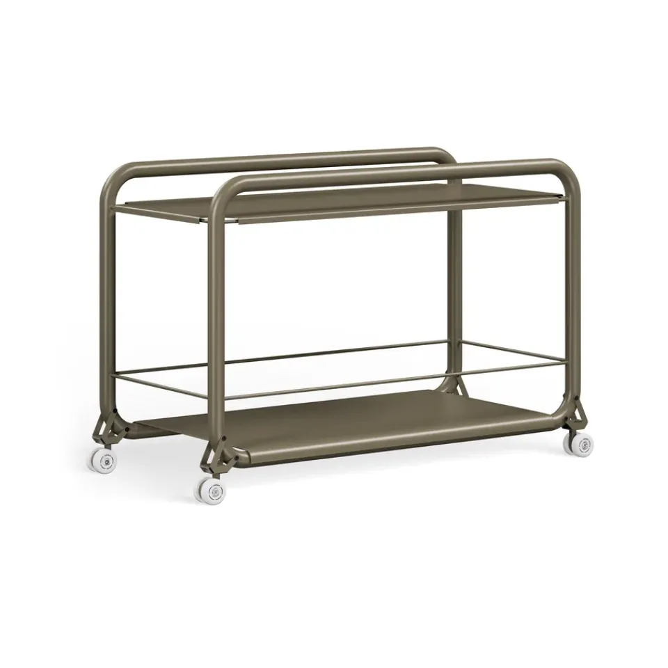 Carrito con ruedas Tension, gris verdoso*Lammhults Sale