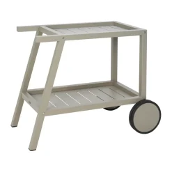 Carrito de servicio Samvaro 86x49x69 cm, Caqui*Brafab Online