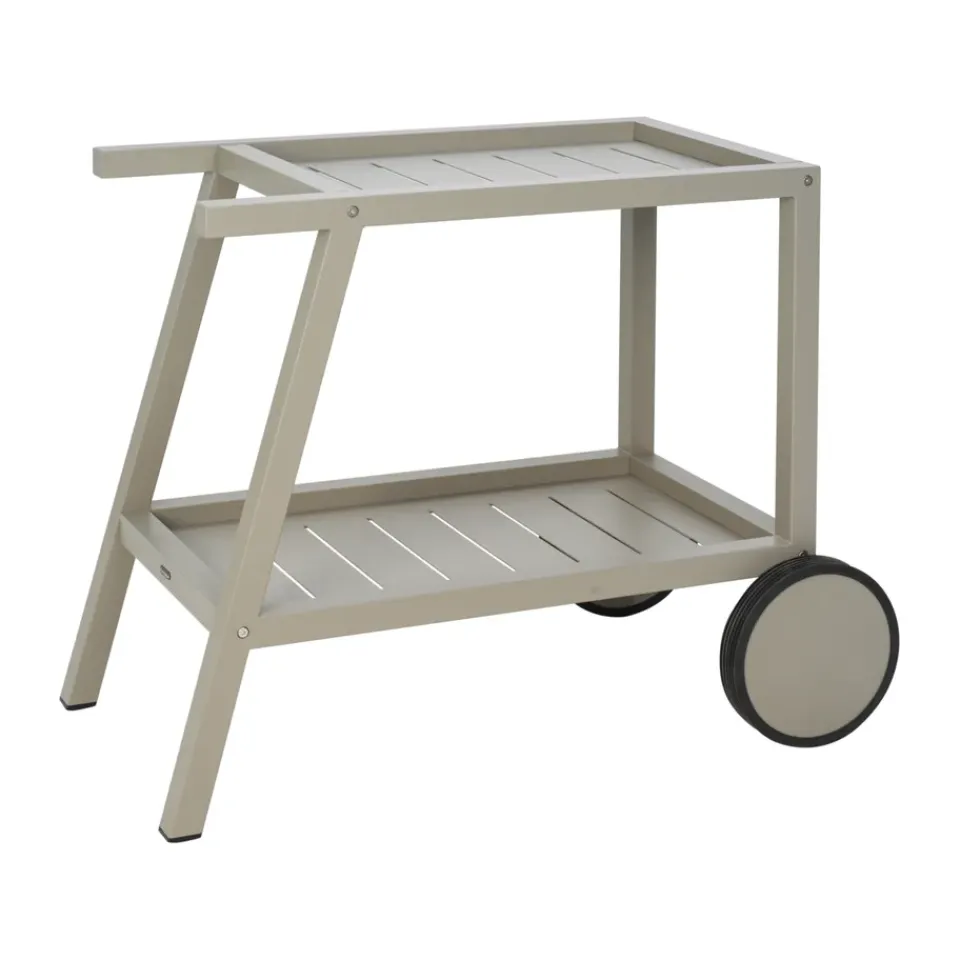 Carrito de servicio Samvaro 86x49x69 cm, Caqui*Brafab Online