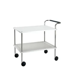 Carro con ruedas Trolley Square, , base de cromo*SMD Design Online