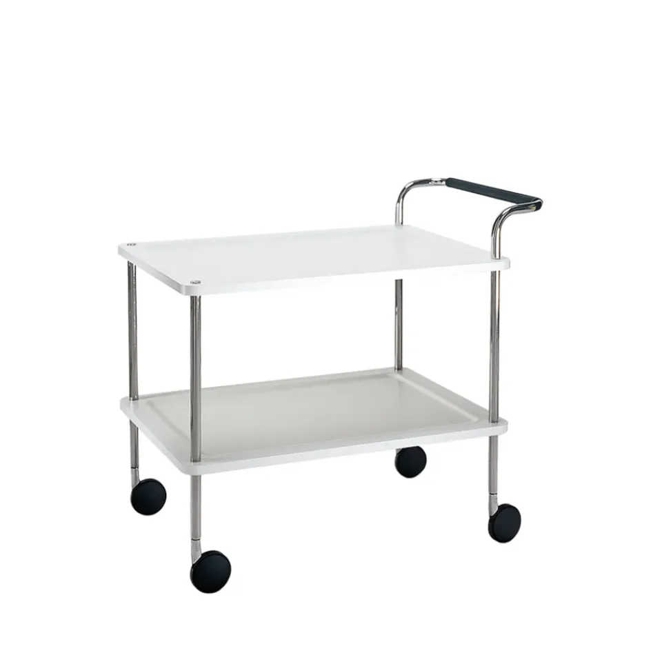 Carro con ruedas Trolley Square, , base de cromo*SMD Design Online
