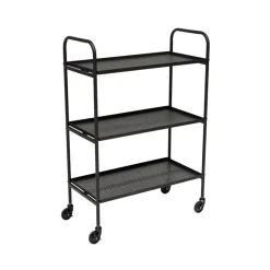 Carro de servicio Maki trolley large, Black*OYOY